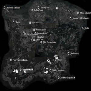 Detailed Skyrim Forgotten Vale Map Discuss Everything About Elder Scrolls | Fandom