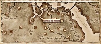 Ermita Hircine Map