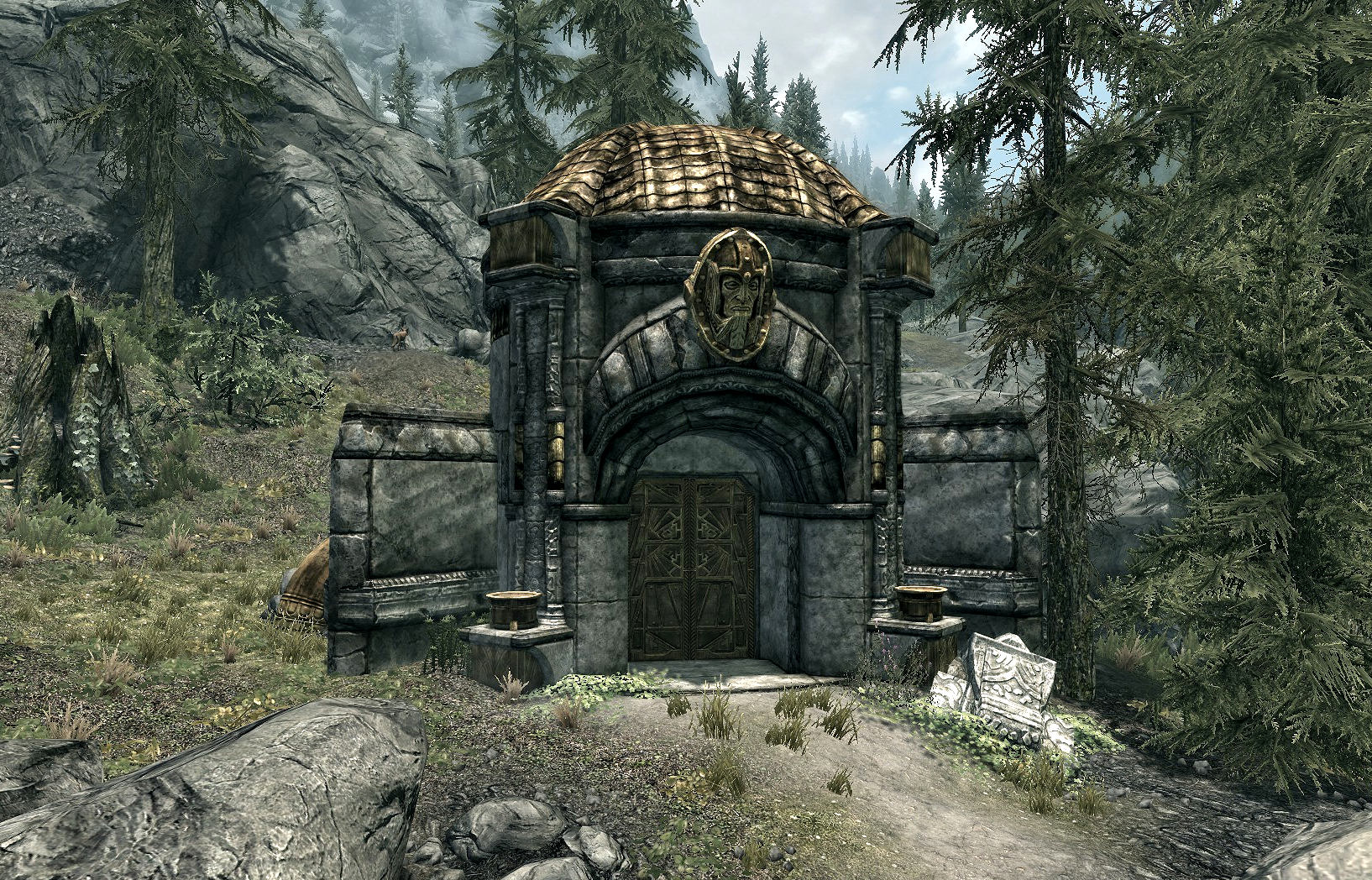 dwarven architecture skyrim