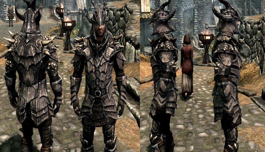 how to make dragon armor in skyrim