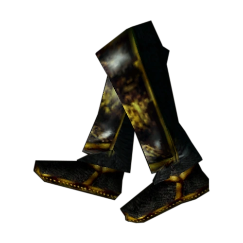 Ebony Boots (Morrowind) Elder Scrolls Fandom