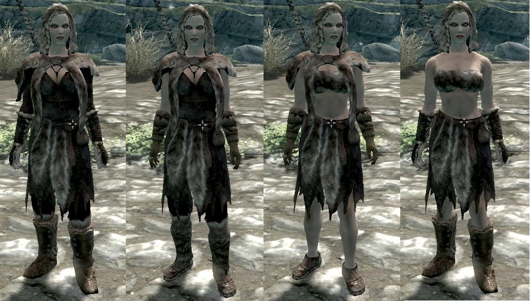 skyrim mods female armor