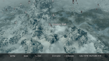 Alchemist's Shack on Map