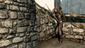 Aela Fires an Arrow