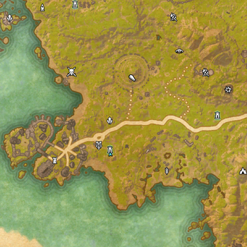 Southpoint Wayshrine Map