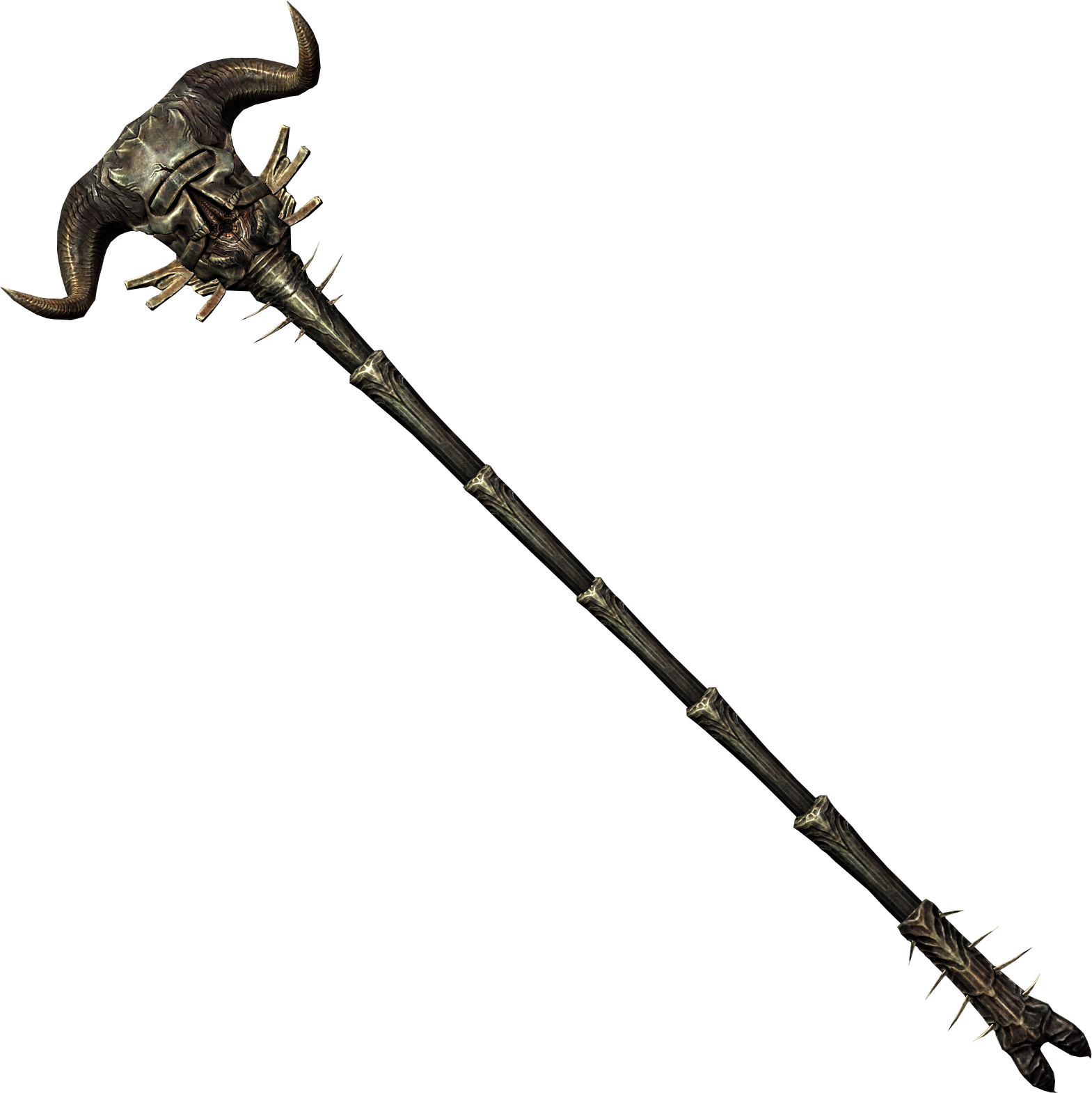 skyrim daedric staff