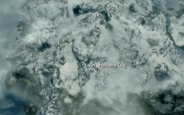 Frostmoon Crag Map