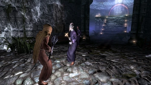 Разговор с Вереном Дулери и Тореком во внутреннем святилище