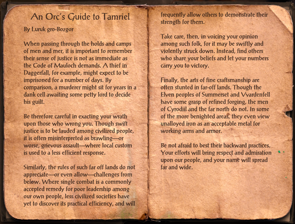 Tamriel Journal