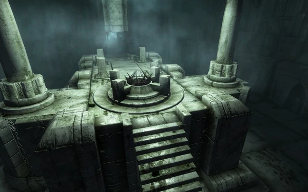 Опустевшая подставка