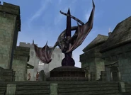 Статуя Акатоша в Эбенгарде