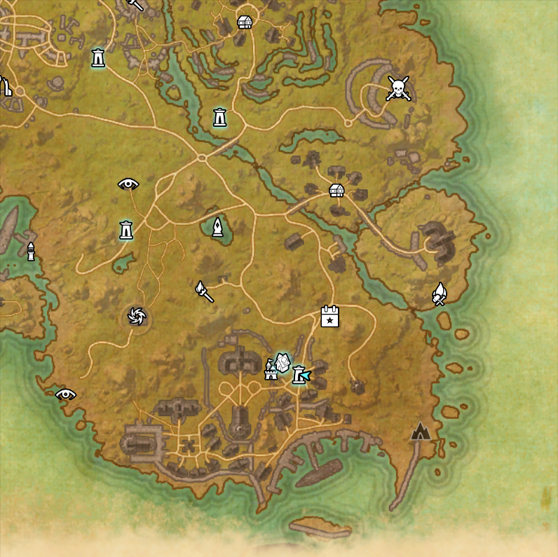Eso Vulkhel Guard Map Vulkhel Guard Wayshrine | Elder Scrolls | Fandom