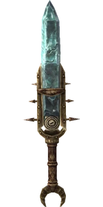 Keening, one of Kagrenac's three tools to manipulate divine power.