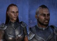 Female and male Redguards.