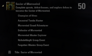 Savior of Morrowind Achievement