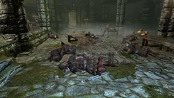 Deceased Imperial legionnaires following the rescue.