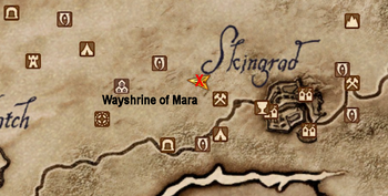 Wayshrine of Mara Maplocation