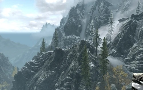 Вид в восточном направлении