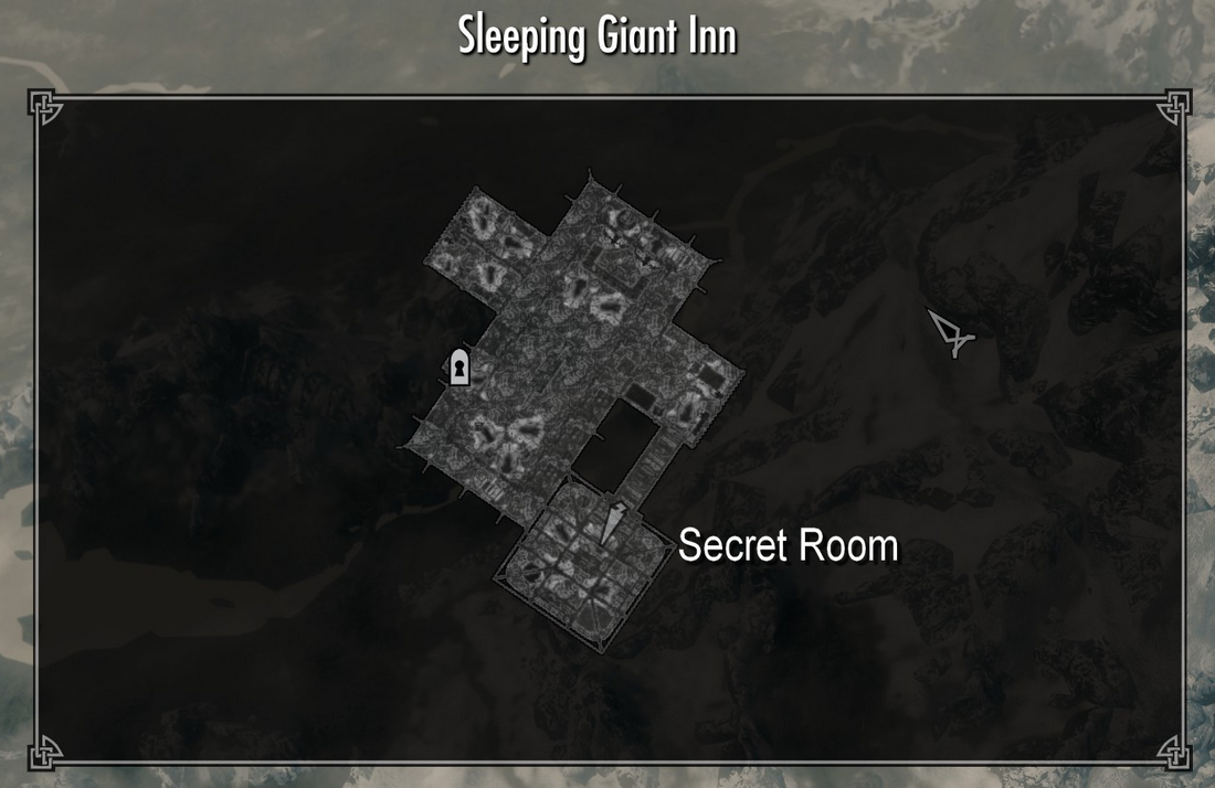skyrim secret room code