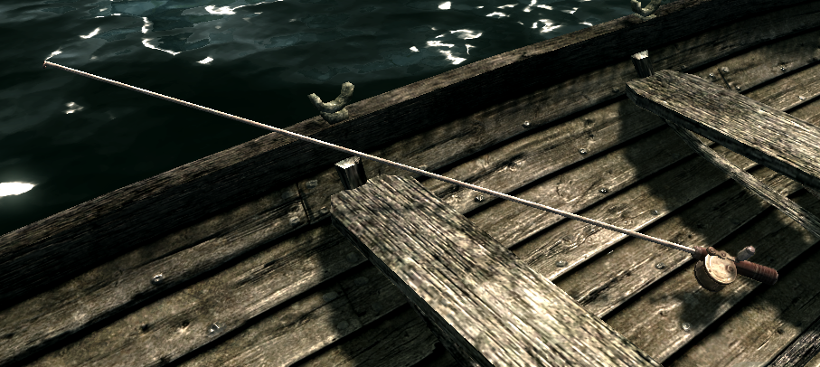 fishing in skyrim mod