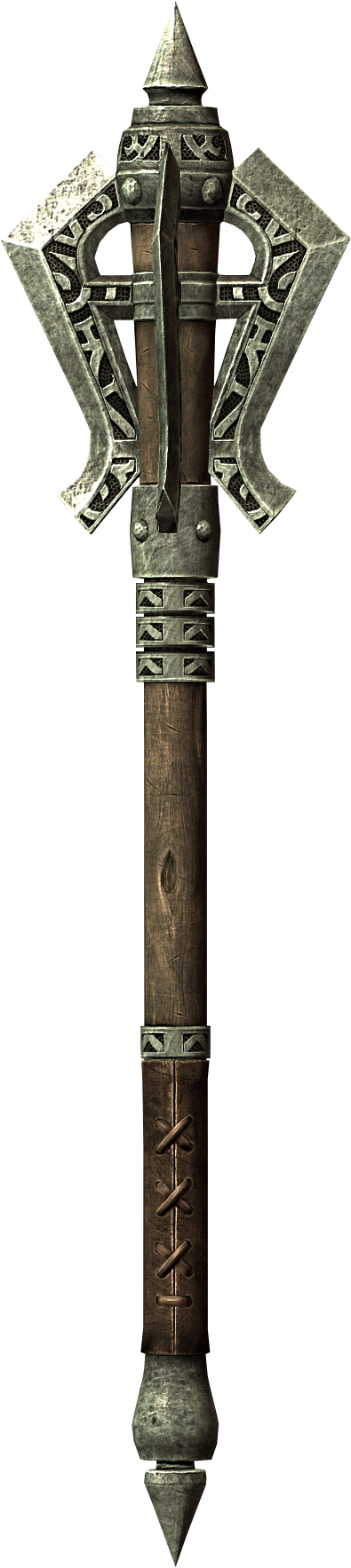 Lunar Steel Mace.