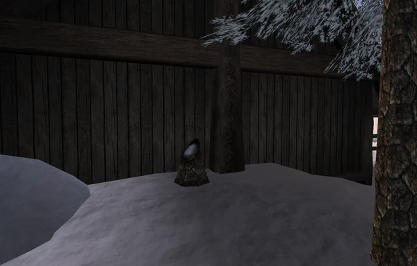 Пустотелый пень