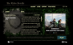 Public Test Server, Elder Scrolls