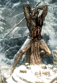 Malacath Statue Skyrim