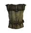 Оливковая блуза