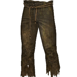 tattered trousers