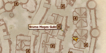 Bruma Mages Guild MapLocation