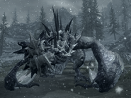 A frost dragon at the Kynesgrove (Named Sahloknir)