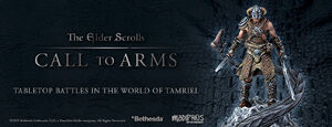 The Elder Scrolls Call to Arms promotional banner