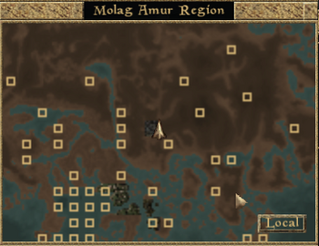 Morrowind-Kunirai Map