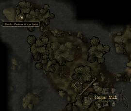 TES3 Morrowind - Bitter Coast - Ilunibi - (cave) location map