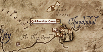 Quickwater Cave MapLocation