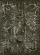 An example of how Orkey's mural appears in-game.