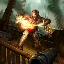 Iliac Sorcerer card art