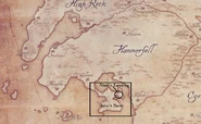 Hew's Bane na mapie Hammerfell