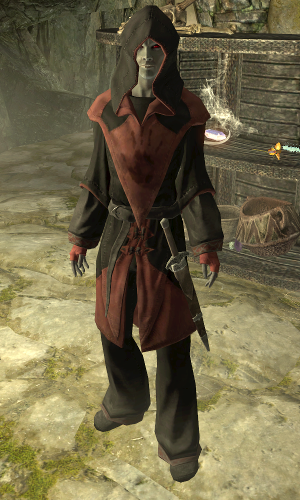 skyrim dark brotherhood robes mod