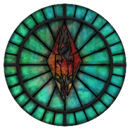 Talos Stained Glass Circle