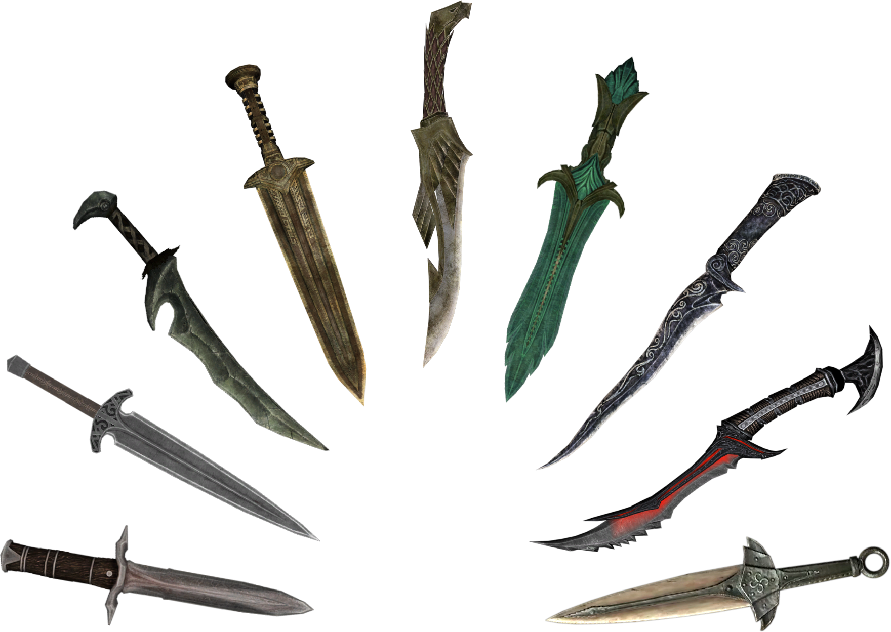 cool dagger designs