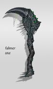 Falmer War Axe concept art