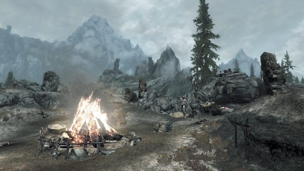 skyrim camping creation club