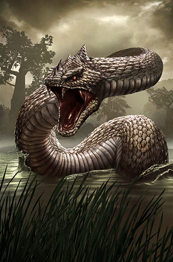 "The basilisk is alleged to be hatched by a cockerel from the egg of a serpent o