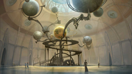 A depiction of the Orrery with continents on Nirn.