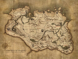 Skyrim Map