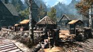 The Riften Market.