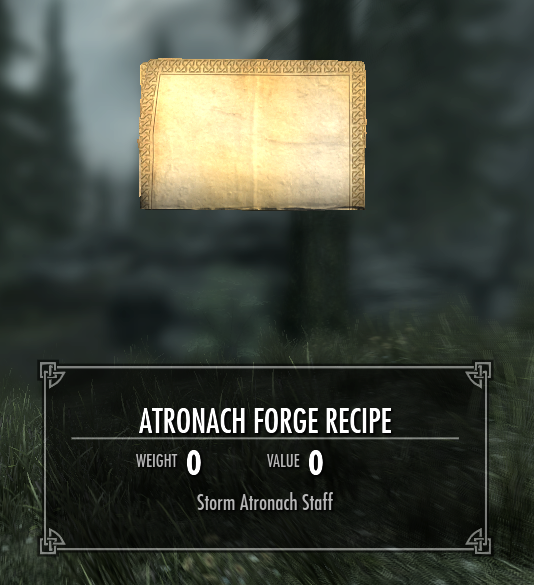 how to use the atronach forge