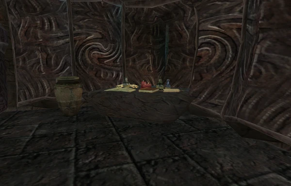 Камень вместо стола